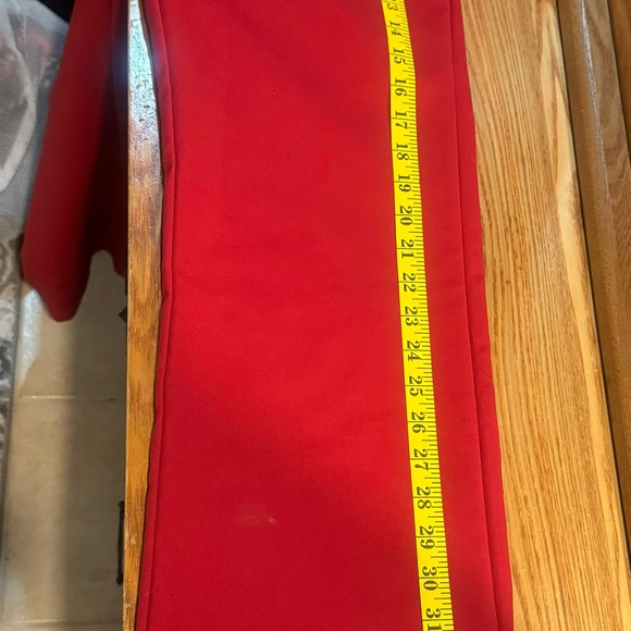 Red Mumu dressed pants, size S, made in China - Picture 7 of 12